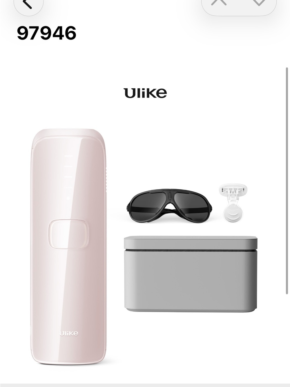 Ulike Pink IPL ulike sapphire air 3